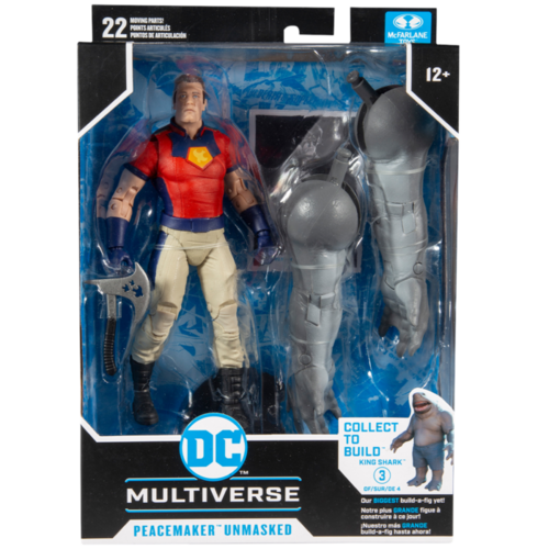 The Suicide Squad - Peacemaker Unmasked 7" Action Figure