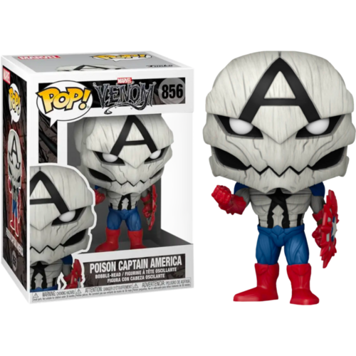 Captain America - Poison Captain America US Exclusive #856 POP! Vinyl