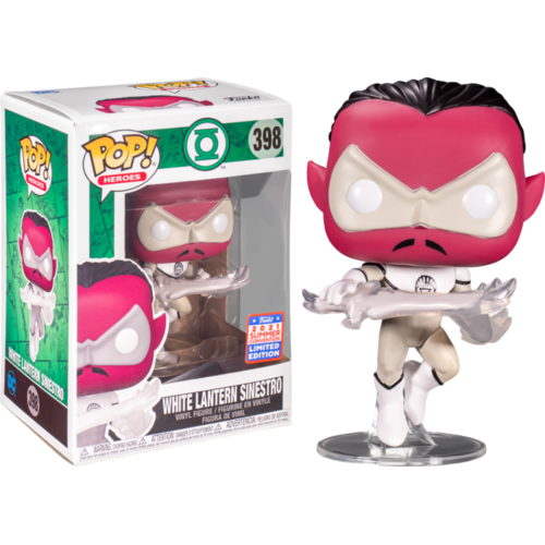 Green Lantern - White Lantern Sinestro SDCC 2021 US Exclusive #398 Pop! Vinyl