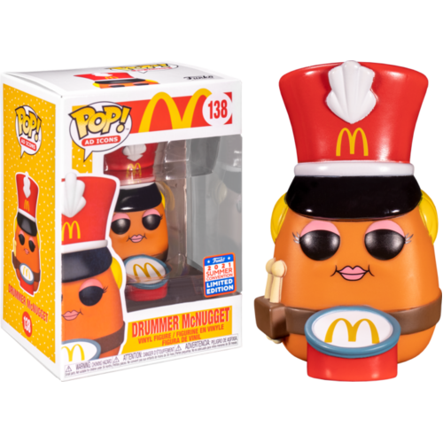 McDonald's - Nugget Drummer SDCC 2021 US Exclusive #138 Pop! Vinyl