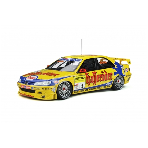 Otto models Peugeot 406 Super Tourenwagen Cup Yellow 1/18th scale die cast