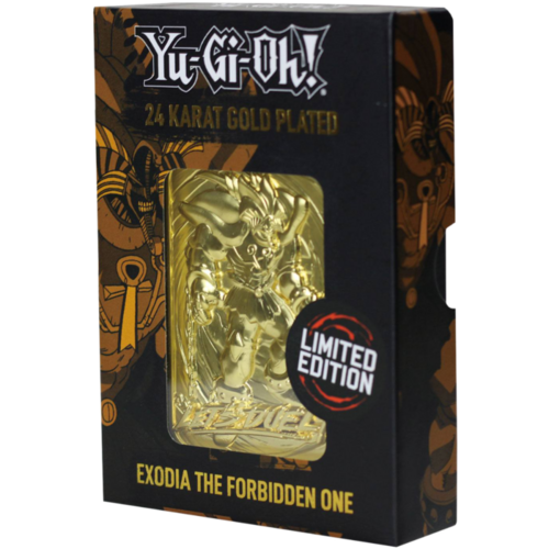 Yu-Gi-Oh! - Exodia The Forbidden One 24K Gold Card