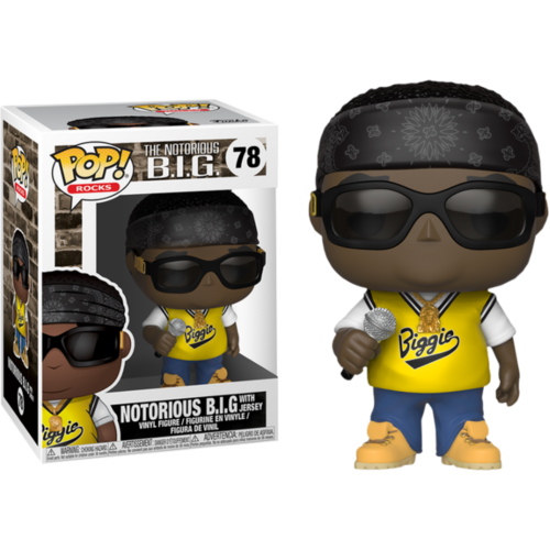 Notorious B.I.G. - Notorious B.I.G. with Jersey #78 Pop! Vinyl