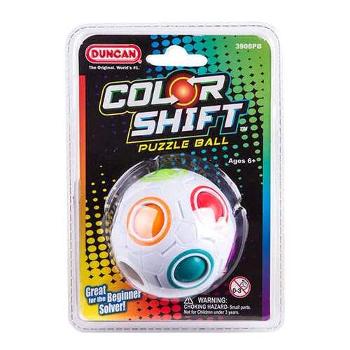 DUNCAN COLOUR SHIFT PUZZLE BALL skill toy like rubix cube