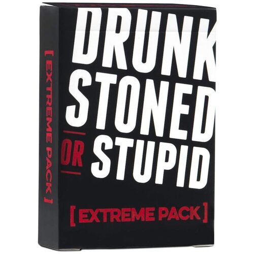 Drunk Stoned or Stupid Extreme Pack Party Game