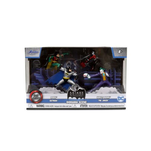 Batman The Animated Series - Nano Metalfigs Diorama Scene