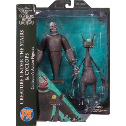 The Nightmare Before Christmas - Creature Under the Stairs Figure Set