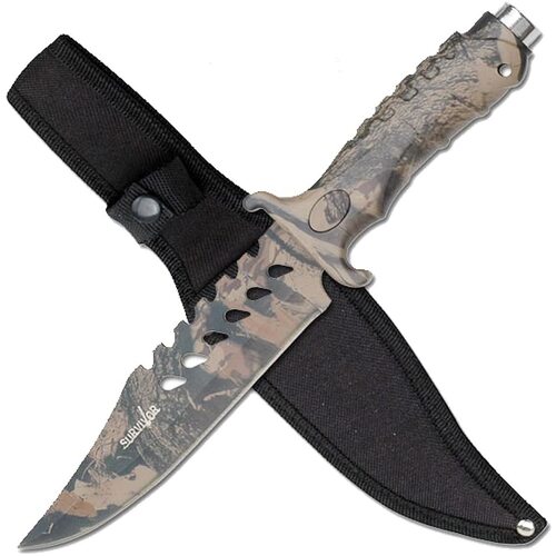 Survivor HK-1037S Survival Knife 5-Inch Overall