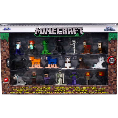 Minecraft - Nano Metalfigs 20-pack wave 05