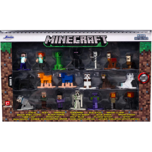 Minecraft - Nano Metalfigs 20-pack wave 05