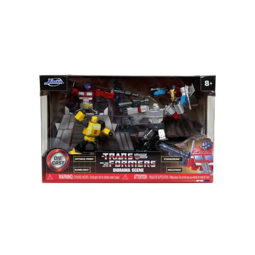 Transformers - Nano Metalfigs Diorama Scene