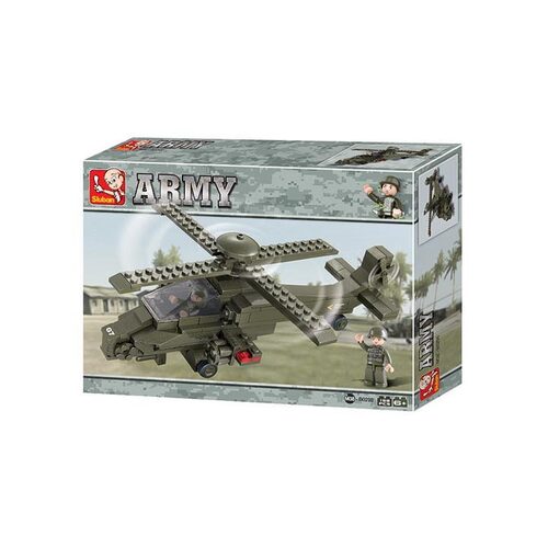 sluban ARMY HIND HELICOPTER  Product Code : B0298 199 peices