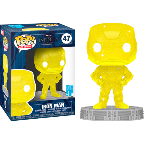 Avengers - Iron Man Infinity Saga Yellow (Artist) #47 Pop! Vinyl with Protector
