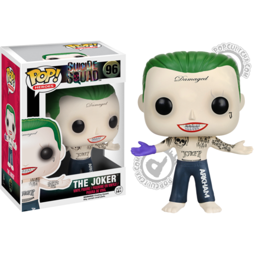 Suicide Squad - Joker Shirtless #96 Pop! Vinyl
