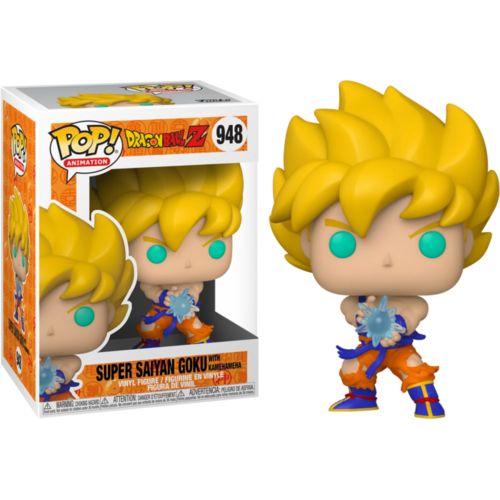 Dragon Ball Z - Super Saiyan Goku with Kamehameha Wave #948 Pop! Vinyl