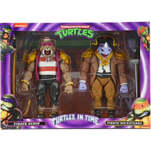 Teenage Mutant Ninja Turtles - Pirate Rocksteady & Bebop Action Figure 2-pack