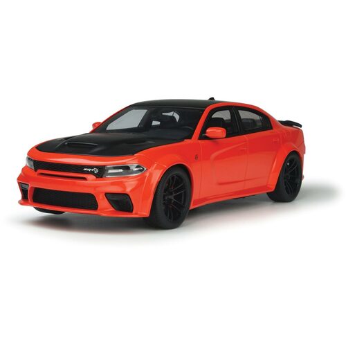 GT spirit 2021 Dodge Charger SRT Hellcat Redeye - Go Mango 1:18 Scale Resin Replica Model