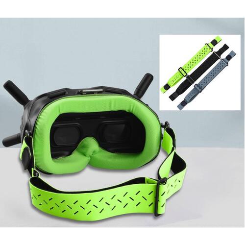 Adjustable Head Band for DJI FPV Goggle V2 (Type 1) #FP-HB03 GREEN  COLOUR