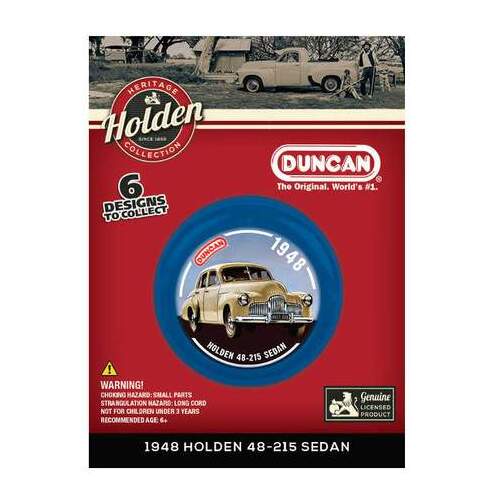 DUNCAN HERITAGE HOLDEN COLLECTIBLE YO-YO 1948 blue 48-215 sedan