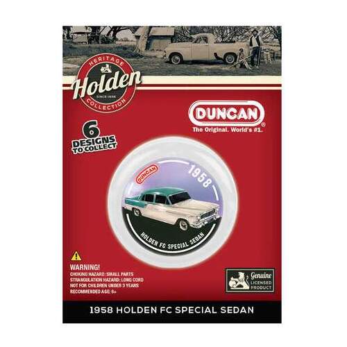 DUNCAN HERITAGE HOLDEN COLLECTIBLE YO-YO 1958 white fc special sedan