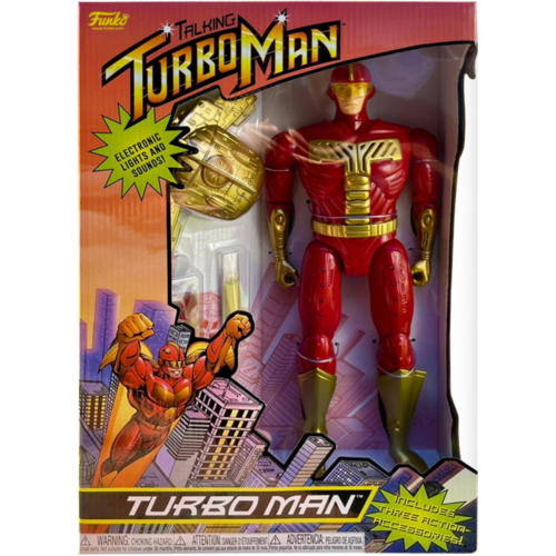 Jingle all the Way - Turbo Man 13.5" Action Figure with Light & Sound