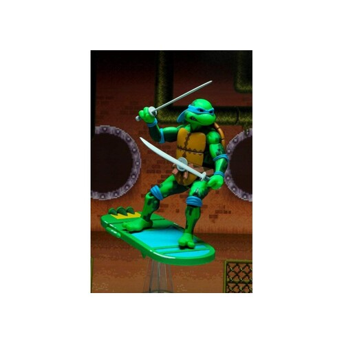 Teenage Mutant Ninja Turtles Turtles in Time 7" Series 01- Leonardo Action Figure