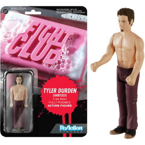 Fight Club - Tyler Durden Shirtless ReAction Figure