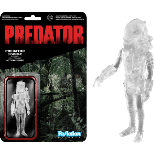 Predator - Clear Masked ReAction Figure