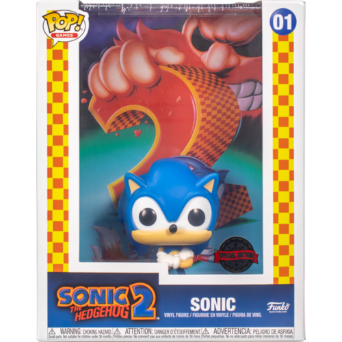 Sonic the Hedgehog - Sonic 2 US Exclusive #01 Pop! Game Cover