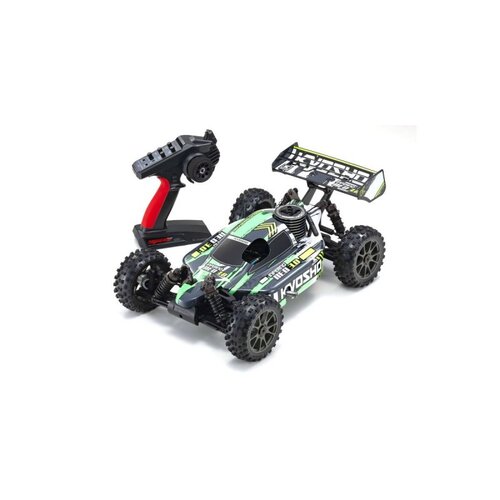 Kyosho - 1:8 Scale Radio Controlled GP Powered Racing Buggy readyset INFERNO NEO 3.0 Color type 4 Green #33012T4  [KY-33012T4] Nitro buggy