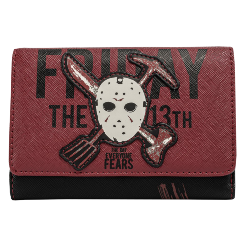 Friday the 13th - Jason Mask Trifold Purse