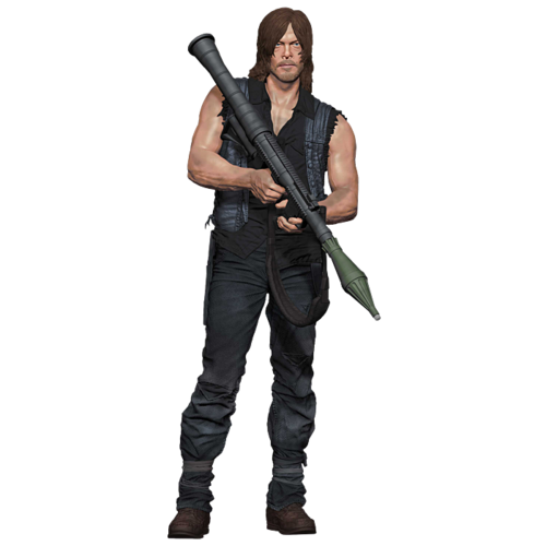 The Walking Dead - Daryl Dixon with Rocket Launcher 10" Action Figure