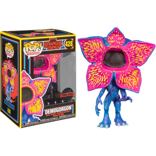 Stranger Things - Demogorgon Black Light US Exclusive #428 Pop! Vinyl