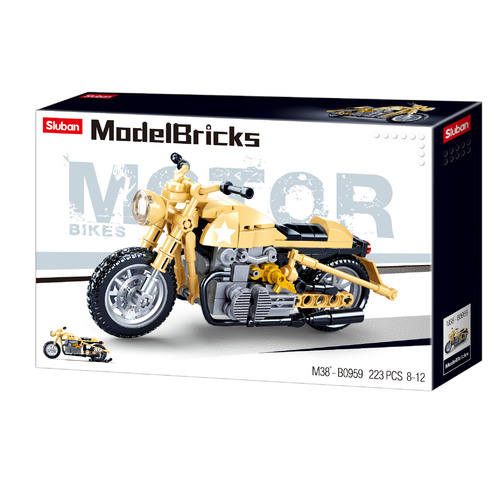 MB R75 MOTORCYCLE 223 PCS C36 B0-959 building blocks