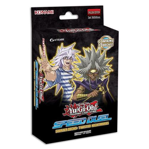 Yu-Gi-Oh! - (BLACK) Speed Duel: Twisted nightmares Starter SINGLE PACKET