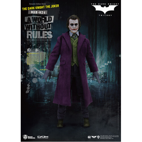 Beast Kingdom Dynamic Action Heroes Batman the Dark Knight the Joker dah-024 figure