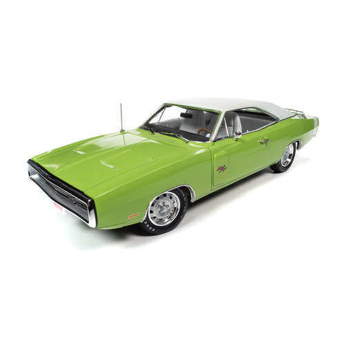 1970 Dodge Charger, FJ5 Sublime Green - Auto World AMM1249 - 1/18 scale Diecast Model Toy Car AMM1249/06