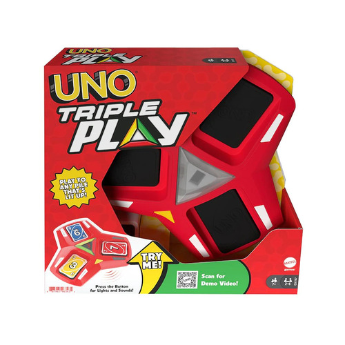 UNO Triple Play card game