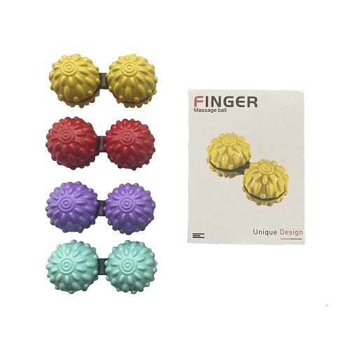 PG194 – Spinning Finger Massage Ball – 7cm fidget toy (YELLOW COLOUR)