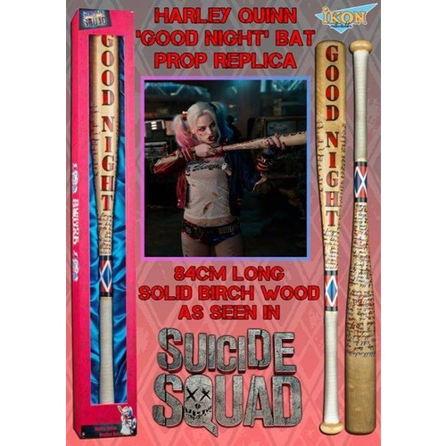 Suicide Squad - Harley Quinn's "Good Night" Baseball Bat Replica 1:1