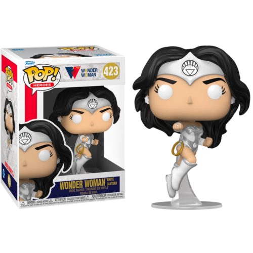 Wonder Woman - Wonder Woman White Lantern 80th Anniversary Pop! Vinyl #423
