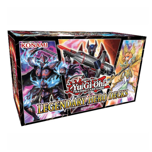 Yu-Gi-Oh! TCG: Legendary Hero Decks Sealed box