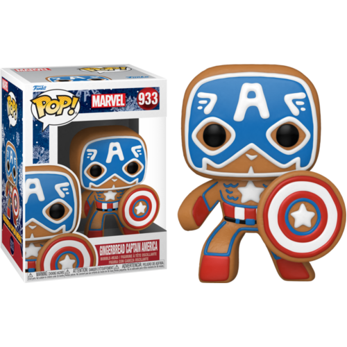Captain America - Captain America Gingerbread #933 Pop! Vinyl
