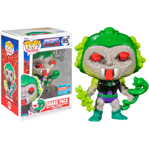 Masters of the Universe - Snake Face NYCC 2021 US Exclusive #95 Pop! Vinyl