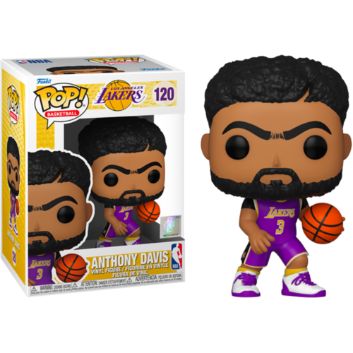 NBA: Lakers - Anthony Davis Purple Jersey #120 Pop! Vinyl