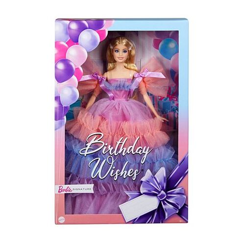 Barbie® Birthday Wishes® Doll (Blonde, 13-inch) in Gown 2021