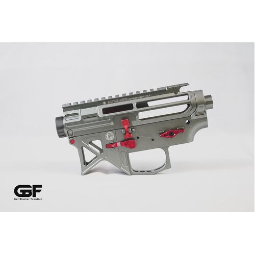 GBF Grey CNC V2 Metal Receiver Kit for Gel Blasters