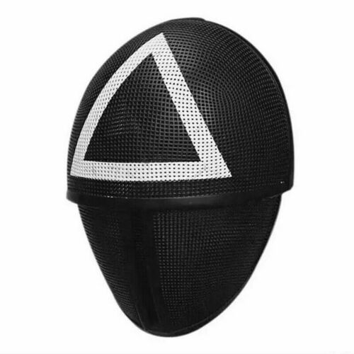 (triangle) 2021 New Squid Game/Round Six Face Mask Halloween Party Cosplay Mask Horror Game