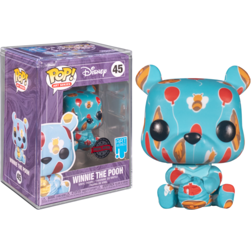 Winnie the Pooh - Winnie the Pooh DTV (artist) US Exclusive #45 Pop! Vinyl with Protector