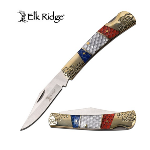Elk Ridge Nickel Silver Folding Knife